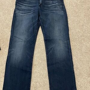 7 For All Mankind Men's Indigo Straight Jeans